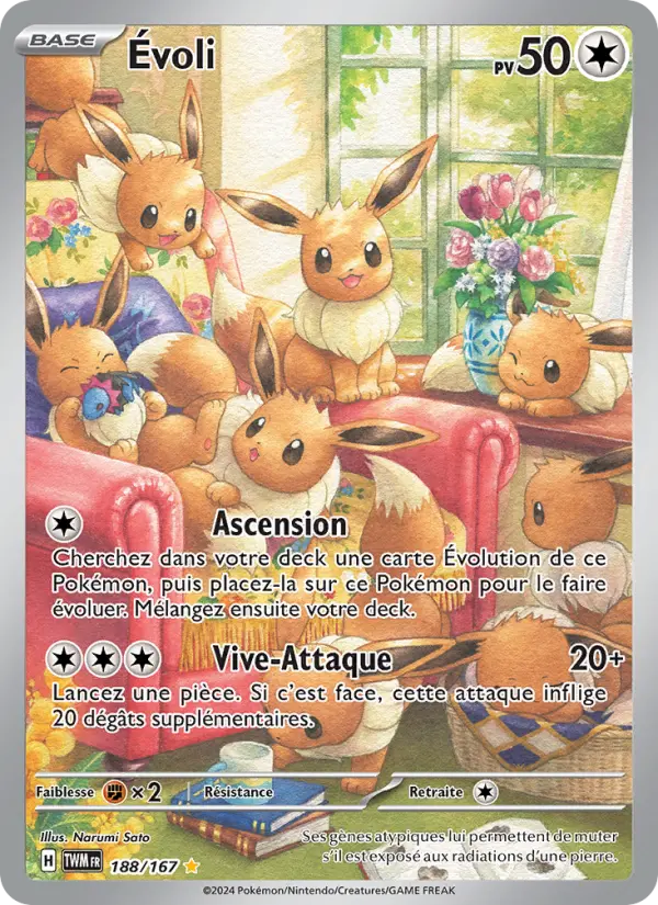 Carte Pokémon Eevee Sar